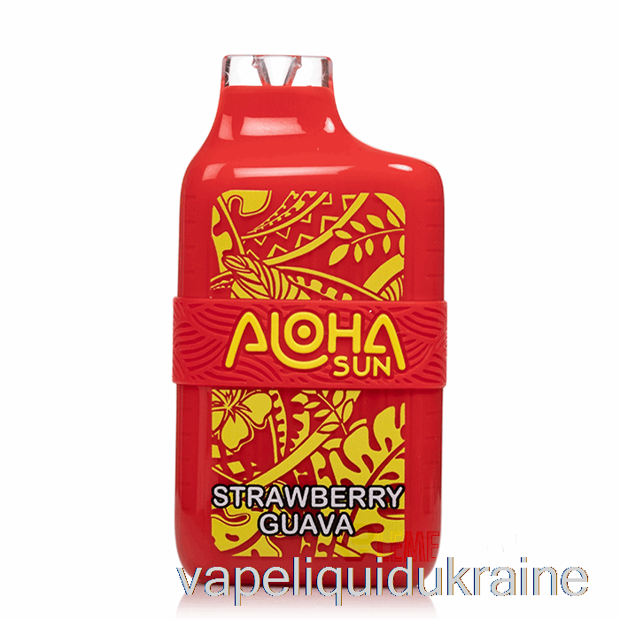 Vape Liquid Ukraine Aloha Sun 7000 Disposable Strawberry Guava